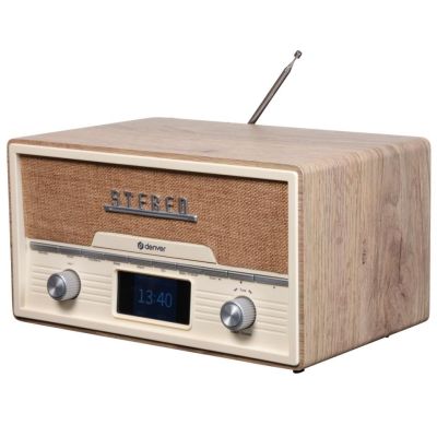 2. Denver MDA-525LW Personal CD Player Wood
