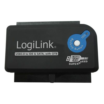 2. LogiLink AU0028A USB 3.0 IDE/SATA-Kabeladapter, Schwarz