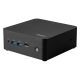 10. MSI Cubi NUC 1MG-237BEU 0,84L PC Schwarz 150U Intel SoC