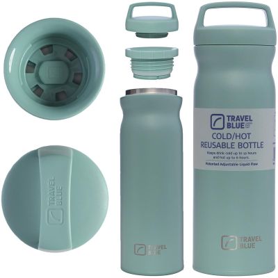 TRAVEL BLUE THERMOSFLASCHE GRÜN