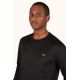 3. Paul&Shark Herren-T-Shirt aus Baumwolle, Schwarz, 99311006-11 – Klassischer Schnitt, Logo