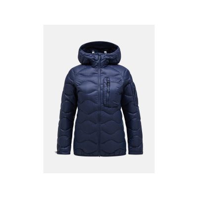 Peak Performance W Helium Utility Daunenjacke mit Kapuze Marineblau