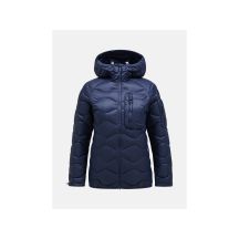 Peak Performance W Helium Utility Daunenjacke mit Kapuze Marineblau