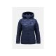 Peak Performance W Helium Utility Daunenjacke mit Kapuze Marineblau