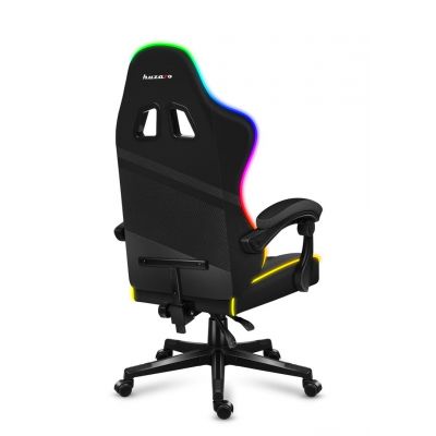 2. Huzaro Force 4.4 RGB Schwarzer Gaming-Stuhl
