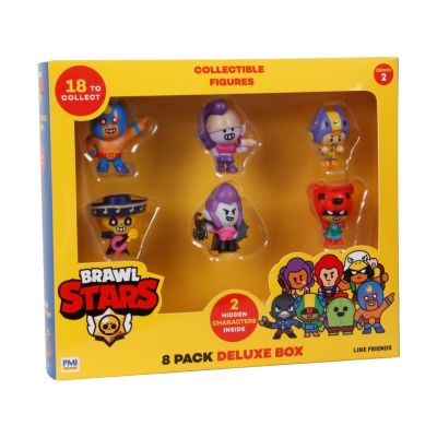 BRAWL STARS S2 FIGUREN - 8ER-PACK DELUXE-BOX VER.B
