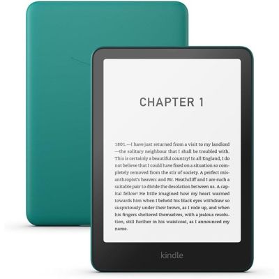 E-Book New Kindle Paperwhite (12. Generation) – Modell 2024, 7" blendfreies Display, 16 GB, WLAN (werbefinanziert), Jade