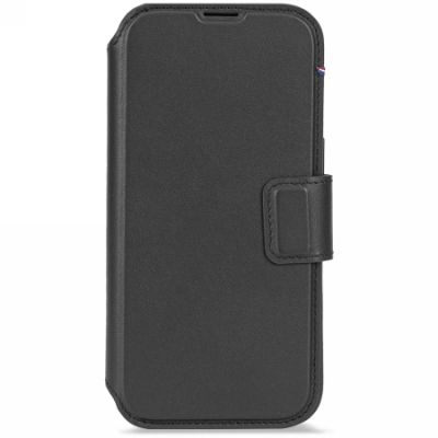 2. Decoded Leather Detachable Wallet MagSafe Hülle für iPhone 17 - Schwarz