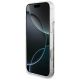 5. Guess Liq Hülle. Glitzeranhänger für iPhone 17 Pro Max – Silber