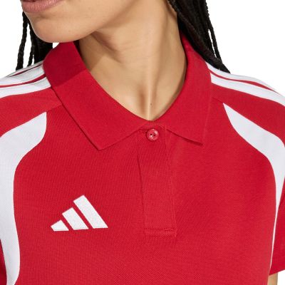 5. Damen-Poloshirt adidas Tiro 26 League rot KF9099