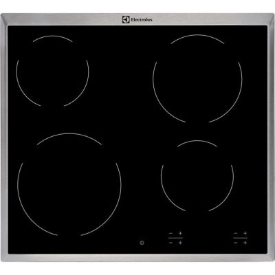 Electrolux EHF16240XK Keramikkochfeld (4 Kochzonen; schwarz)