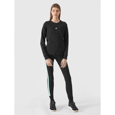 5. Mädchen-Sweatshirt aus Bio-Baumwolle, ohne Reißverschluss, ohne Kapuze, 4F Junior