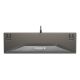 6. CHERRY TAS KEY KC 500 Kabelgebundene, mechanische Tastatur mit MX LP 2.0-Schaltern, Elfenbein, EN