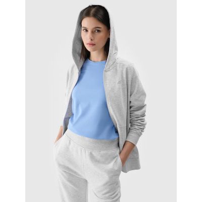 2. Damen-Kapuzenpullover mit Reißverschluss 4F 4FWMM00TSWSF1763-27M