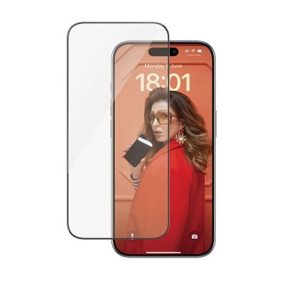 8. PanzerGlass Bundle 3in1 Set transparente Hülle + Folie + Kameraabdeckung für iPhone 15 Pro Max