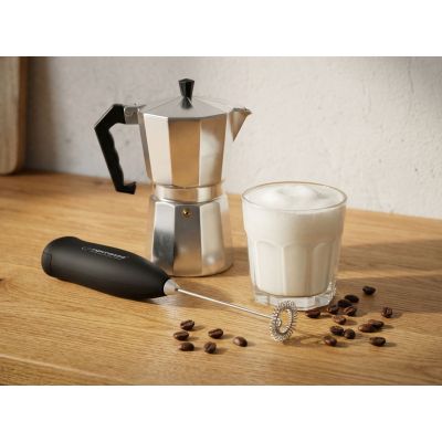 6. Esperanza Latte EKF001K Milchaufschäumer (schwarz)