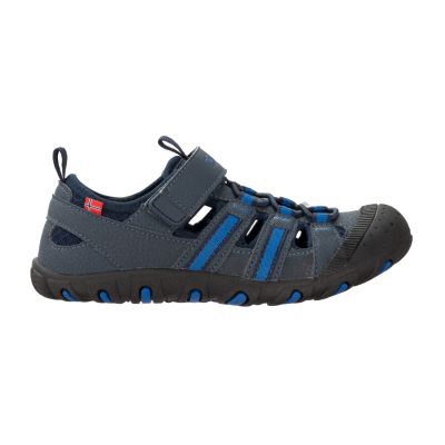 3. Trollkids Kids Sandefjord Sandal XT marine/mittelblau Kinder Sportsandalen für Jungen/Mädchen (668-117)