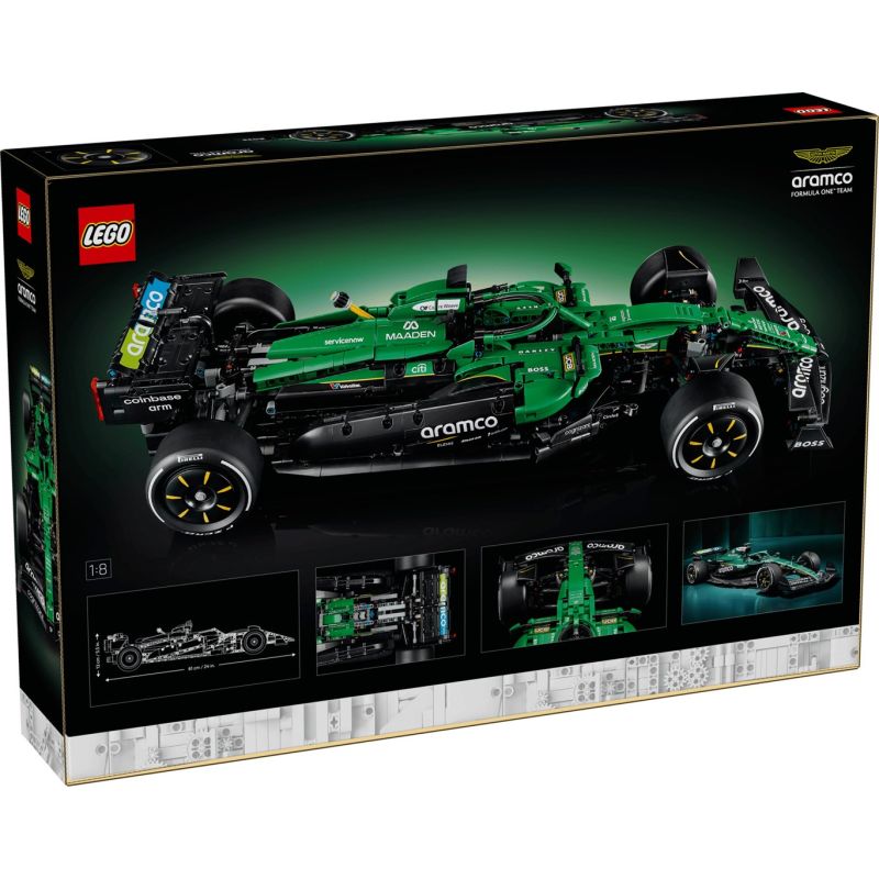 2. LEGO Technic 42240 - Aston Martin Aramco AMR25 Formel-1-Rennwagen