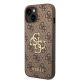 2. Guess GUHCP15S4GMGBR iPhone 15 6,1" braun/braunes Hardcase 4G Big Metal Logo