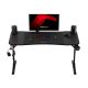 18. Huzaro Hero 3.6 Schwarzer Gaming-Schreibtisch