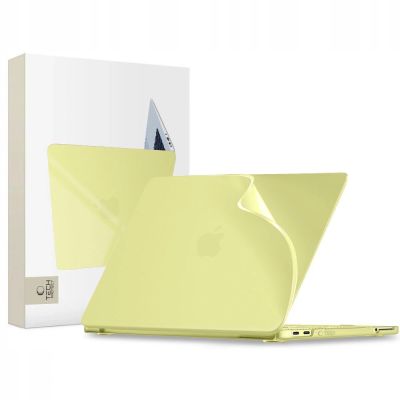 Tech-Protect Softshell-Schutzhülle für MacBook Neo 13 2026 – mattes Gelb