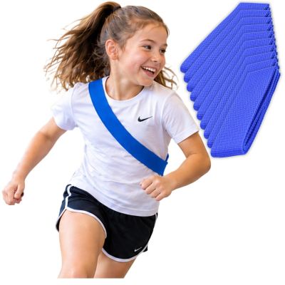 10. SPIELSCHÄRPE 10 STÜCK BLAU