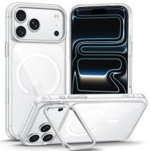 Tech-Protect MagStand MagSafe CC Hülle für iPhone 18 Pro Max / 17 Pro Max – Transparent