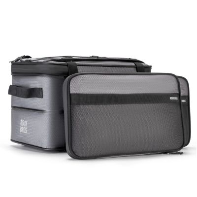 ROCKBROS Gepäckträgertasche 15-30l faltbar grau