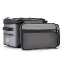 ROCKBROS Gepäckträgertasche 15-30l faltbar grau