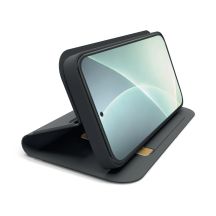 SBS Wallet Smooth Hülle für Xiaomi 17 mit Klappdeckel – Schwarz