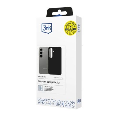 15. 3mk Matt Case Pro für Samsung Galaxy A57 – mattschwarz