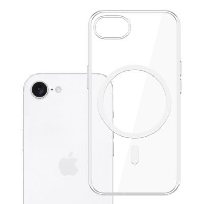 13. 3mk Clear MagCase für Apple iPhone 16E – transparent