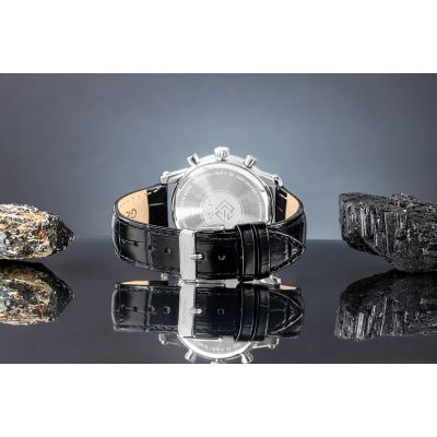 7. Giewont Chronograph Saphir Silber Herrenuhr GW6260-A1