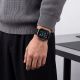 5. Tech-Protect Nylon-Sportarmband für Apple Watch 44 / 45 / 46 / 49 mm – Schwarz