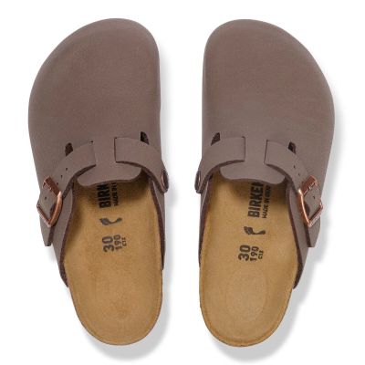 6. Birkenstock BOSTON KIDS BS 1030809 Mokka-Clogs (schmale Weite)