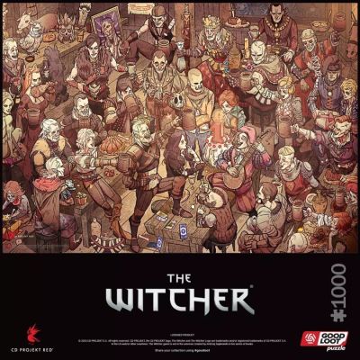 5. Tolle Beute: The Witcher – Geburtstagspuzzle, 1000 Teile