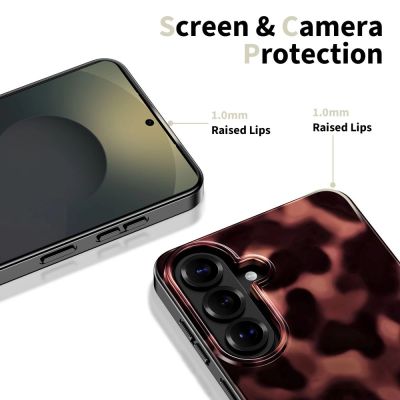 3. Tech-Protect Lamano MagSafe Hülle für Samsung Galaxy S26+ - Braun und Schwarz