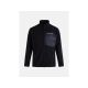 Peak Performance M Pile Zip Jacke Schwarz