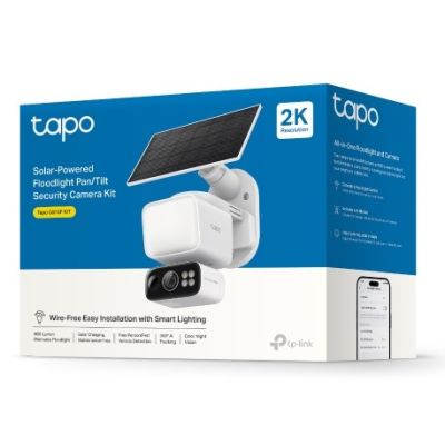 4. TP-Link TAPO C615F KIT Industrielle Dome-Überwachungskamera (IP) für den Außenbereich, 2304 x 1296 px, Montage an Decke, Wand oder Mast