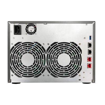 3. Asustor AS6508T NAS Tower Intel Atom® C3538 8GB DDR4 0TB ADM Schwarz
