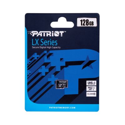 2. Patriot LX Serie microSDHC 128GB Klasse 10 UHS-I