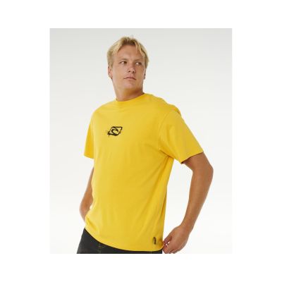 6. RIP CURL Medina Inner Vision Spray Tee Gelb