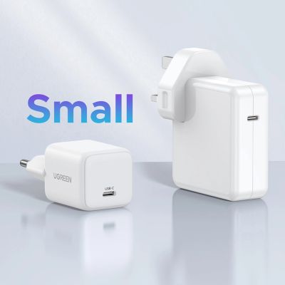 5. Ugreen Nexode N Series X512 20W GaN 1x USB-C Wandladegerät - Weiß