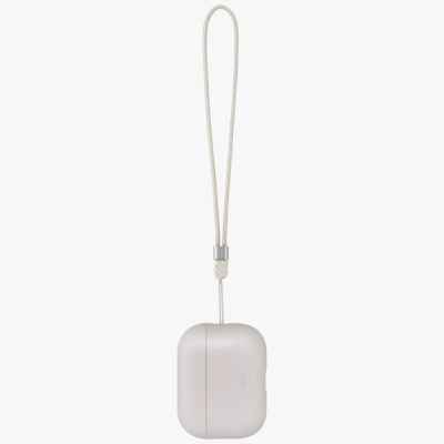 5. Uniq Lino Silikonhülle für AirPods Pro – Beige