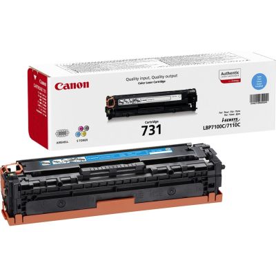 Canon 731 Tonerkartusche, 1 Stück, Original Cyan