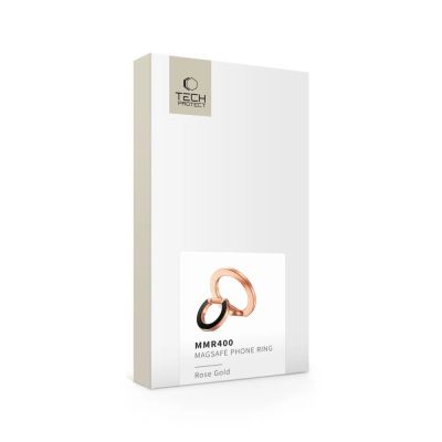 7. Tech-Protect MMR400 Lamano Magnetring für Handys – Roségold