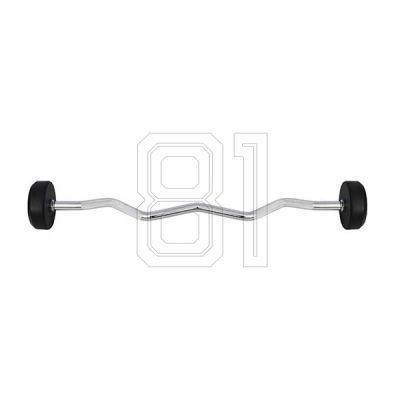 19. Gummierte Langhantel-/Curlstange 20 kg HMS GSL-20