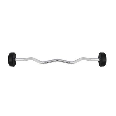 19. Gummierte Langhantel-/Curlstange 20 kg HMS GSL-20
