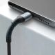 7. 3mk Hyper Cable 3mk Hyper Cable N-SERIE USB-A / USB-C 1m 9V/2A 18W QC 3.0 / schwarz