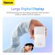 16. Baseus Comet Series Powerbank mit Display 10000 mAh 22,5 W – weiß + USB-A – USB-C-Kabel